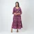 Isla Bloom Midi Dress - purple