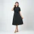 Harbor Lane Midi Dress - black