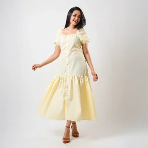 Daisy Tier Midi Dress