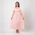 Elara Grace Midi Dress - light pink
