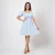 Daisy Whisper Mini Dress - pastel blue