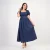 Aurelia Midi Dress - dark blue