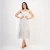 Elowena Midi Dress - white