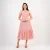 Elowena Midi Dress - pink