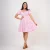 Elie Tier Dress - pink
