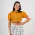 Elin Crop Top - yellow