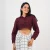 Aerin Crop Top - maroon
