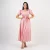 Esther Wrap Dress - pink
