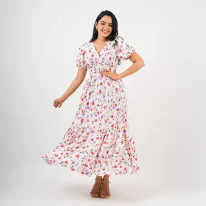 Fiona Floral Tiered Dress