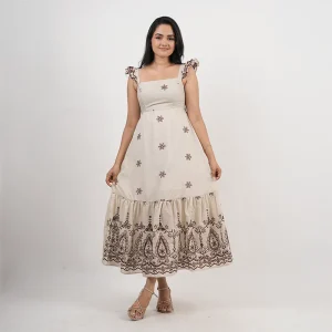 Heirloom Smocked Midi Dress