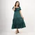 Miraya Midi Dress - green