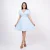 Lara Charm Dress - blue