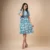 Sapphire Bloom Dress - sea green