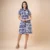 Sapphire Bloom Dress - blue