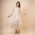Elysian Bloom Dress - cream