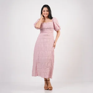 Rosalie Ruched Midi Dress
