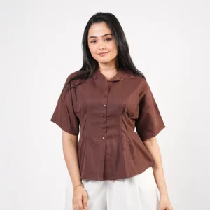 Willow Grace Button-Up Top